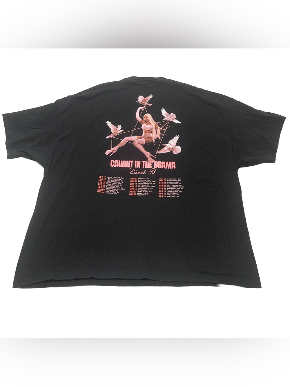 Cardi B Little Miss Drama Tour T-shirt